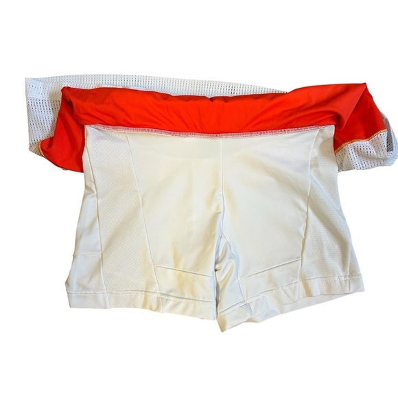 Adidas Women's Athletic Skort M Orange ClimaCool Tennis Gym Activewear - Picture 3 of 8